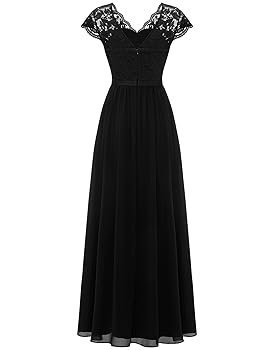 m。。。◾︎AMERI FLOWER LACE DRESS Daisyaner Women's Formal Floral Lace Maxi Dress Evening